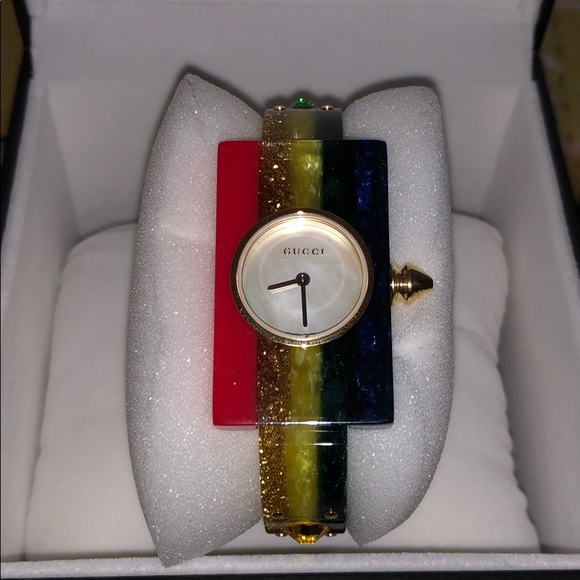 Gucci Watch Rainbow Bracelet - Picture 2 of 3